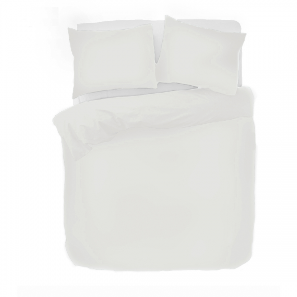Kayori Kayori Giza Dekbedovertrek Egyptisch Katoensatijn - Wit