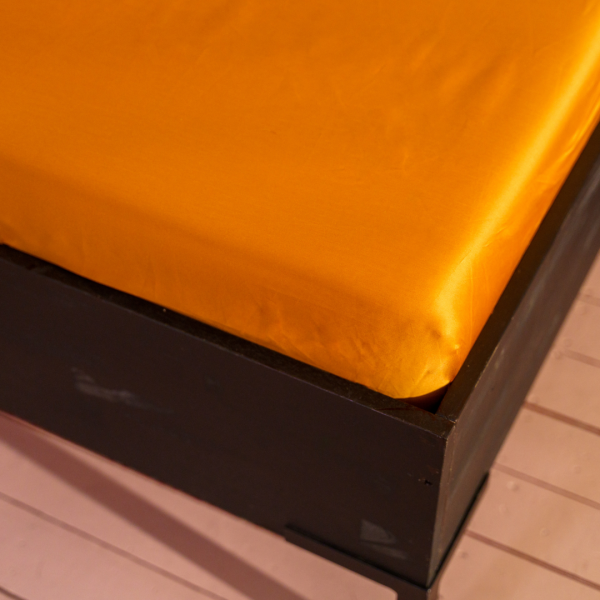 kayori Kayori Giza Topper Hoeslaken Egyptisch Satijn - Brons