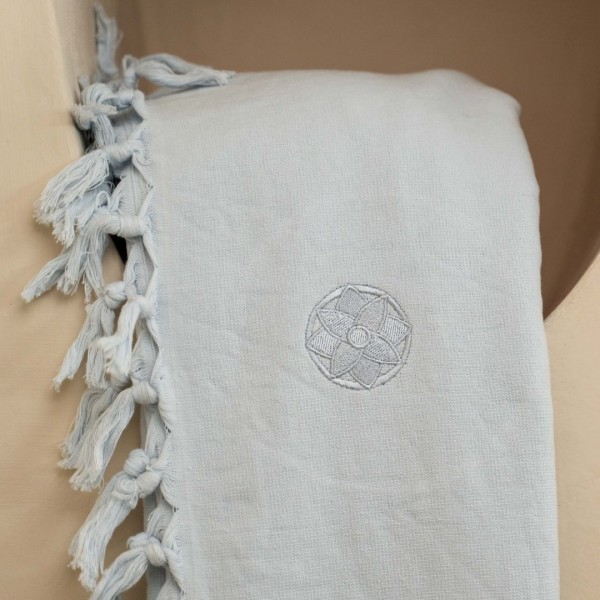 Kayori Kayori Home Spa Hammamdoek 100x180 - Lichtblauw