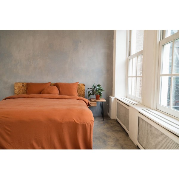 kayori Kayori - Izakaya - DBO - Washed Tencel - 140/200-220-Leather