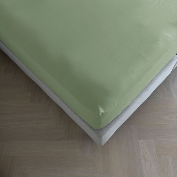 kayori Kayori Kai splittopper hoeslaken Katoen - Groen