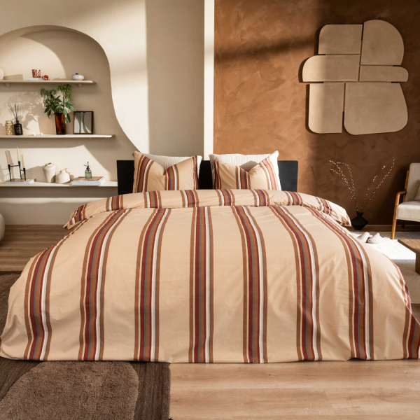 Kayori Kayori Dekbedovertrek Agui Tencel - Taupe