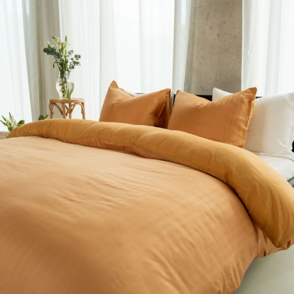 Kayori Kayori Dekbedovertrek Akemi Tencel© - Goud