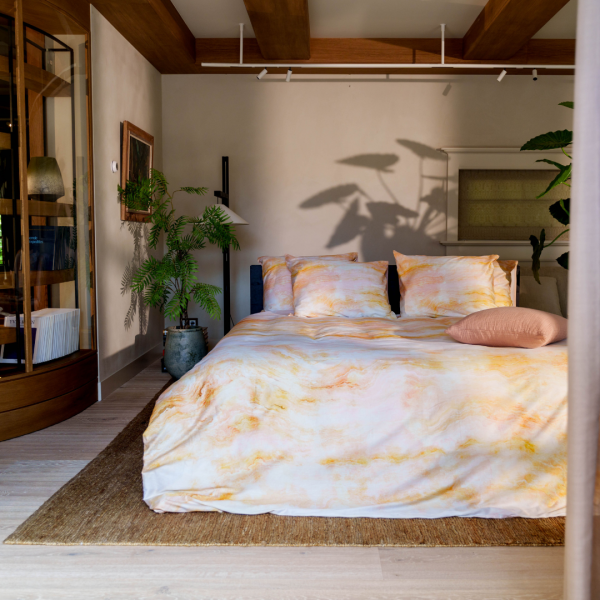 Kayori Kayori Dekbedovertrek Echi Katoen-satijn