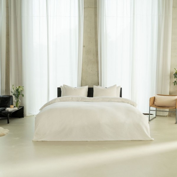 kayori Kayori dekbedovertrek Ine Linnen - Wit