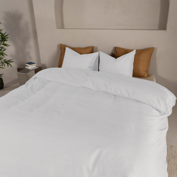 Kayori Kayori Dekbedovertrek Kiso Tencel - Wit