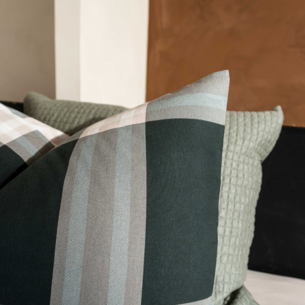 Kayori Kayori Dekbedovertrek Magome Flanel - Blauw