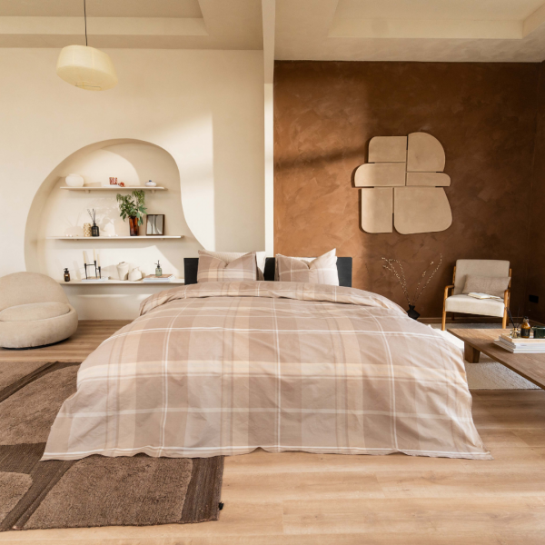 kayori Kayori dekbedovertrek Mondo Tencel - Zand