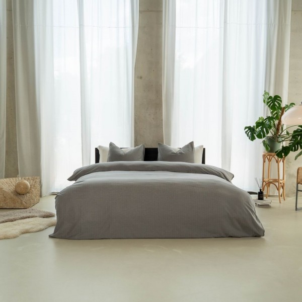 kayori Kayori dekbedovertrek Naka Katoen - Antracite