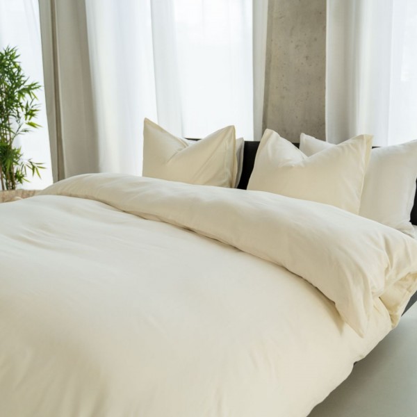 Kayori Kayori Dekbedovertrek Naka Katoen - Offwhite