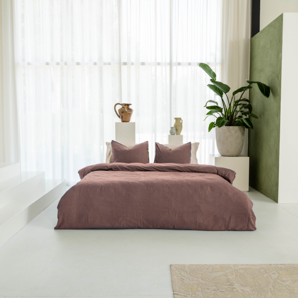 Kayori Kayori Dekbedovertrek Ochi Tencel - Mauve