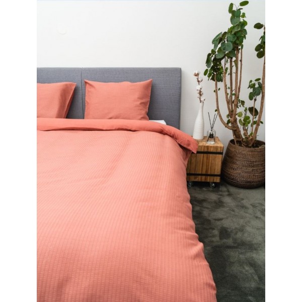 Kayori Kayori Dekbedovertrek Onno Waffle - Rood