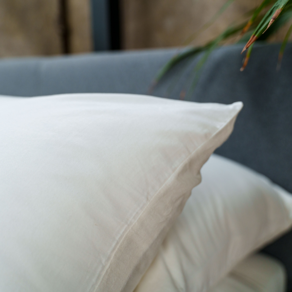 Kayori Kayori Dekbedovertrek Saya Katoensatijn - Wit