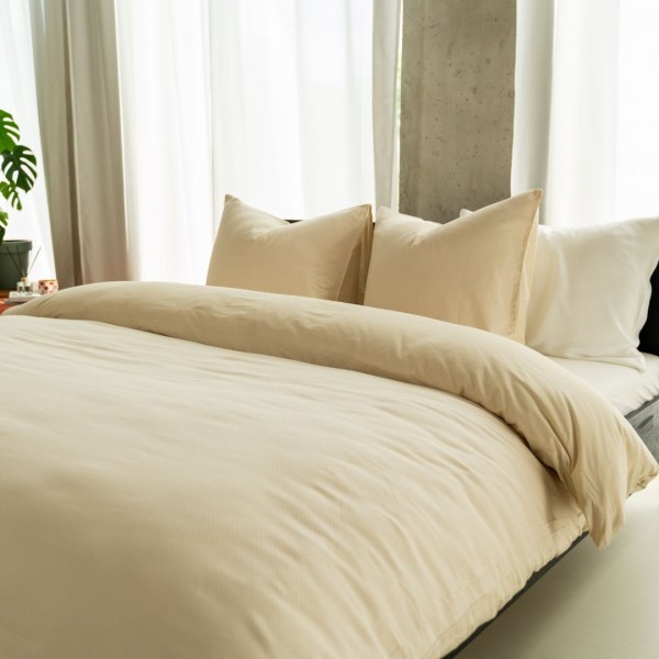 Kayori Kayori Dekbedovertrek Watari Linnen - Naturel