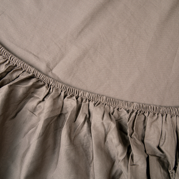 Kayori Kayori Edo Hoeslaken Katoensatijn - Khaki