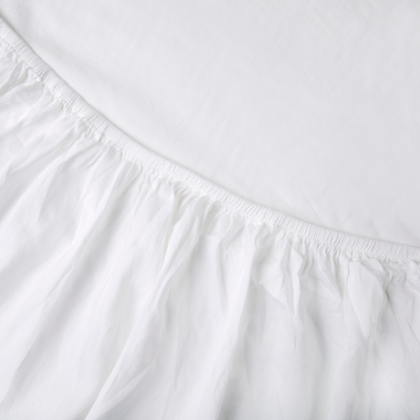 Kayori Kayori Edo Hoeslaken Katoensatijn - Wit