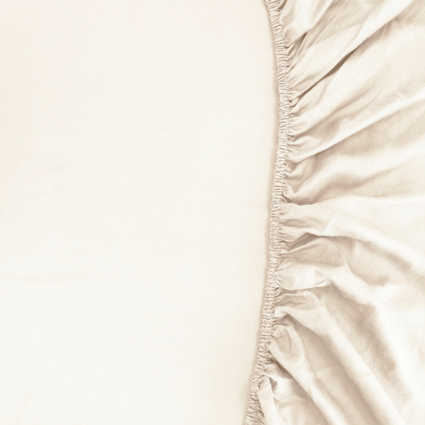 Kayori Kayori Emma Hoeslaken Katoensatijn - Offwhite