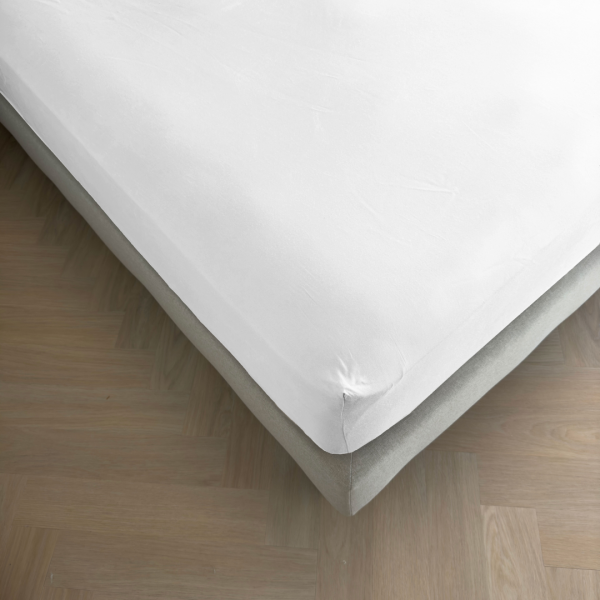 Kayori Kayori Emma Hoeslaken Katoensatijn - Wit