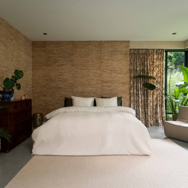 Kayori Kayori Erimo Dekbedovertrek Katoen - Offwhite