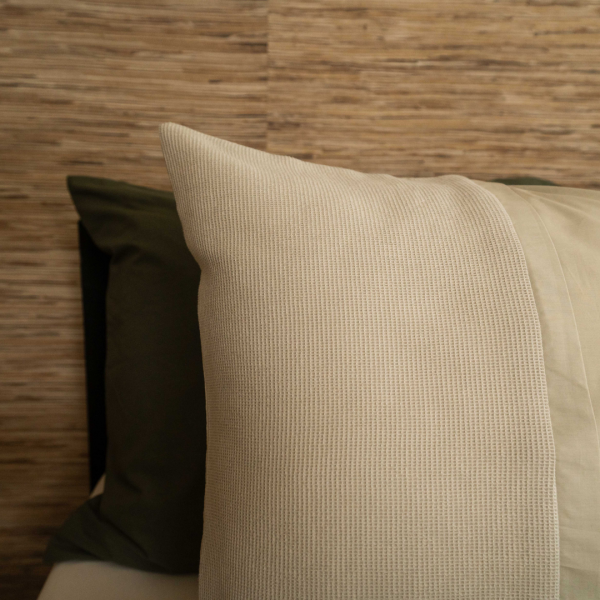 Kayori Kayori Erimo Dekbedovertrek Katoen - Zand