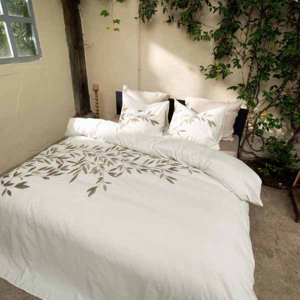 Kayori Kayori Habo Dekbedovertrek Katoen - Zand