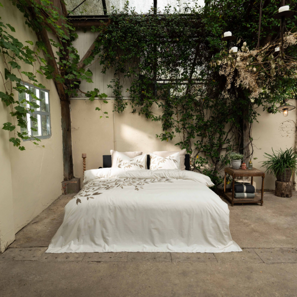 Kayori Kayori Habo Dekbedovertrek Katoen - Zand