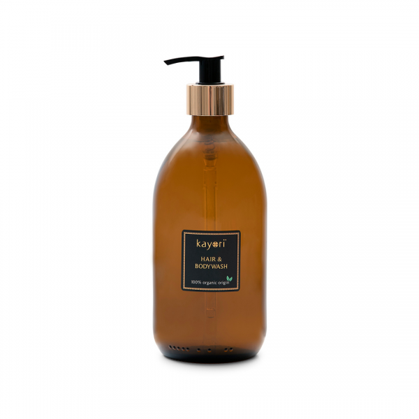 kayori Kayori - Hair & Body Wash - Glas - 500ml - Hazakura