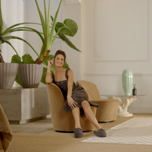 Kayori Kayori Home Spa Bath Slippers - Antracite