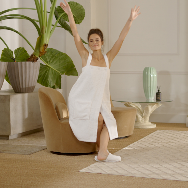 Kayori Kayori Home Spa Dress - Wit