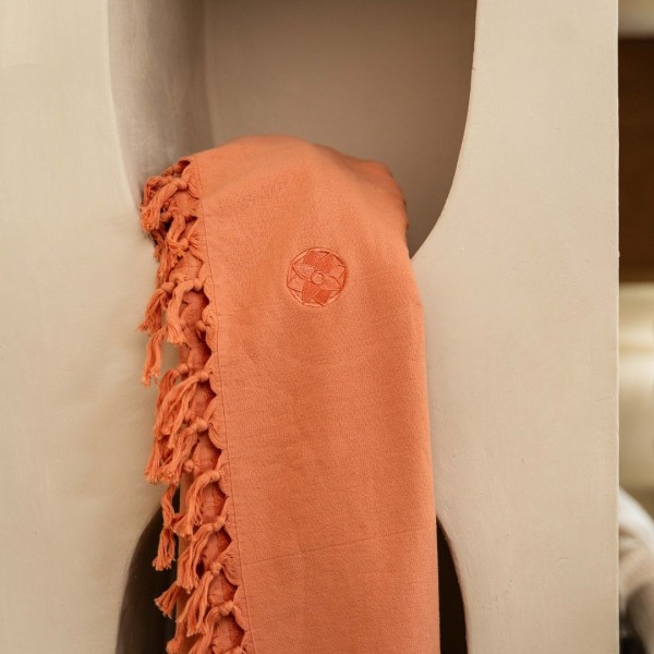 kayori Kayori Home Spa Hammamdoek 100x180 - Abrikoos