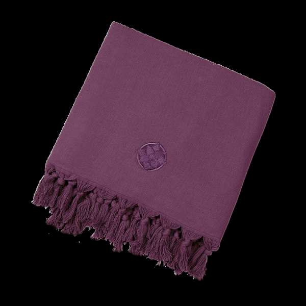 kayori Kayori Home Spa Hammamdoek 100x180 - Paars