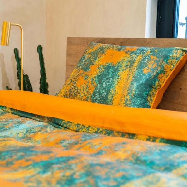 kayori Kayori Juro - Dekbedovertrek - Tencel - Turqoise