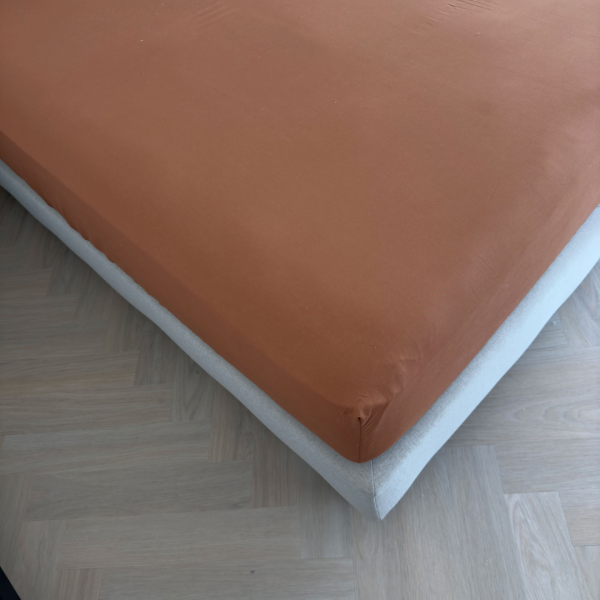 Kayori Kayori Kai Topper Hoeslaken Katoen - Caramel