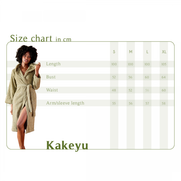 Kayori Kayori Kakeyu Badjas - Rood