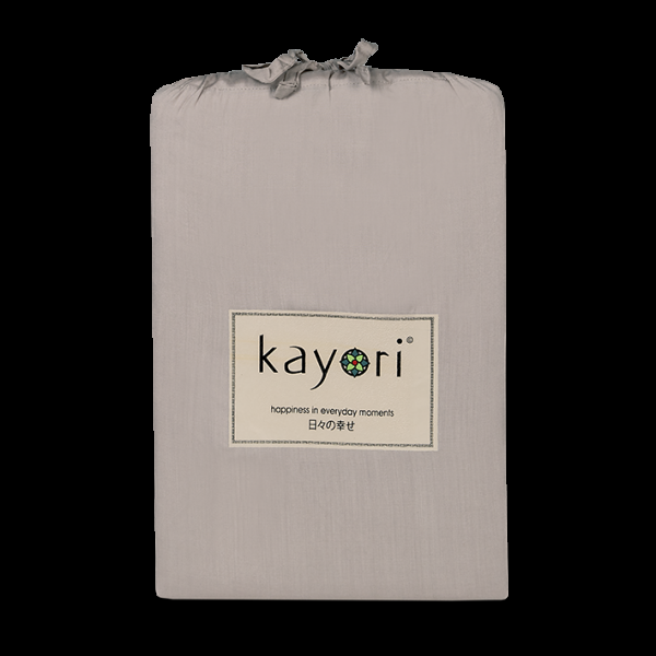 Kayori Kayori Kiyo Topperhoeslaken Tencel - Taupe
