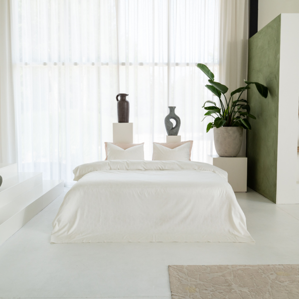 Kayori Kayori Koko Dekbedovertrek Katoen - Offwhite