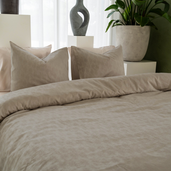 Kayori Kayori Koko Dekbedovertrek Katoen - Taupe