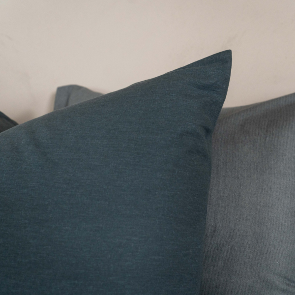 kayori Kayori Kussensloop Kai 2 stuks 60x70 - Denim