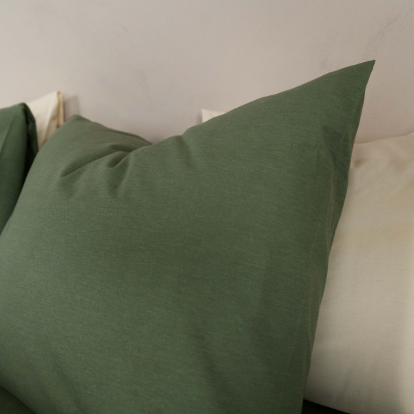 kayori Kayori Kussensloop Kai 2 stuks 60x70 - Groen