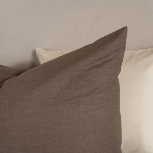 kayori Kayori Kussensloop Kai 2 stuks 60x70 - Taupe