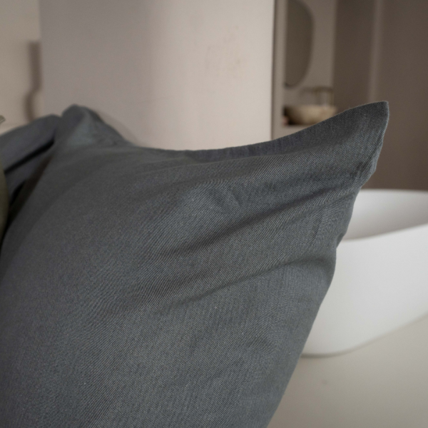 Kayori Kayori Kussensloop Rui 2 Stuks 60x70 - Denim