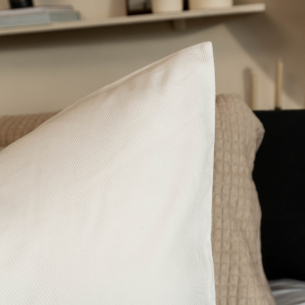 Kayori Kayori Kussensloop Taga 2 Stuks 60x70 - Wit