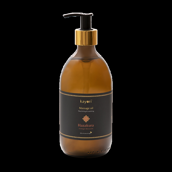 kayori Kayori - Massageolie - 500ml - Hazakura