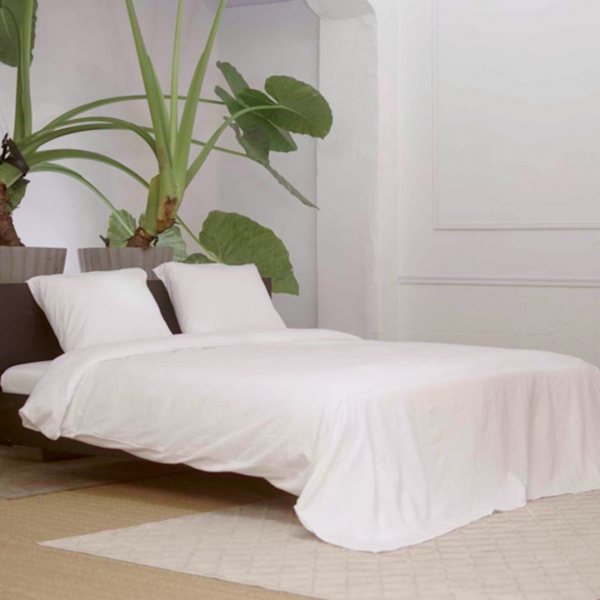 Kayori Kayori Nagano Dekbedovertrek Flanel - Wit