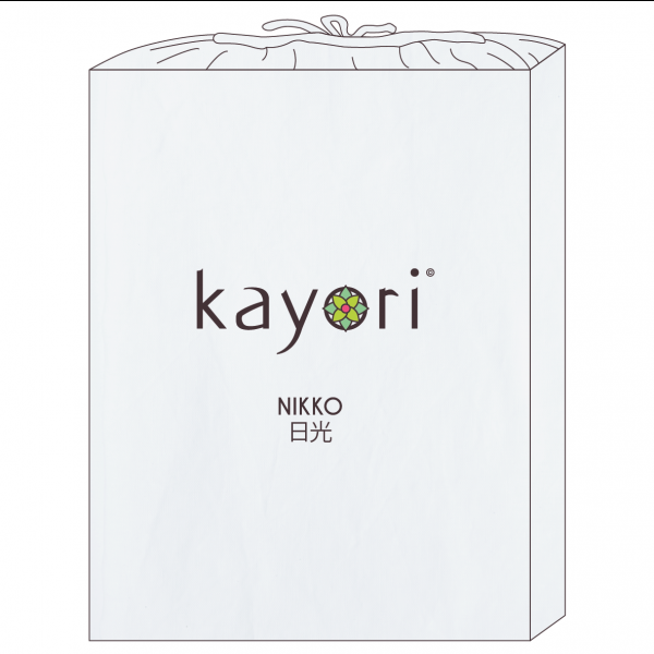 Kayori Kayori Nikko - Plaid - Linnen - 150/220 - Wit
