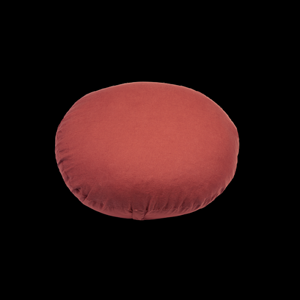 kayori Kayori Nikko Sloop linnen rond 55cm - Rood