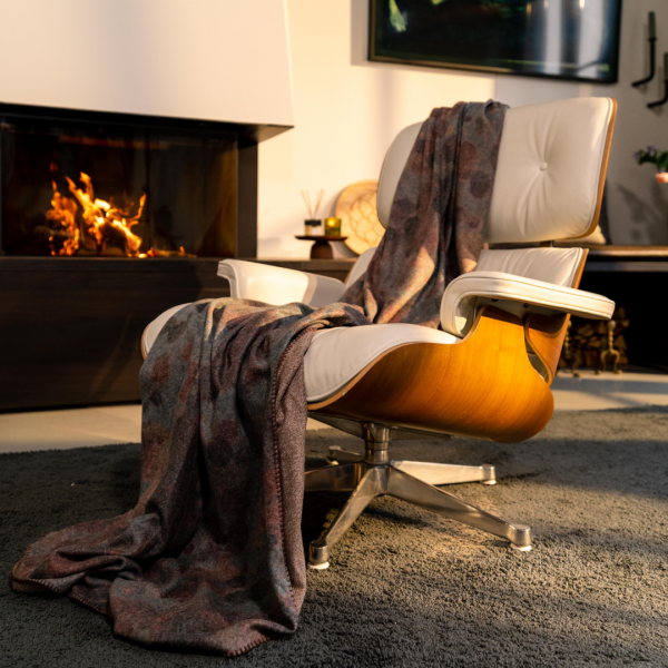 kayori Kayori Plaid Adame Bamboo 150/220 - Blauw