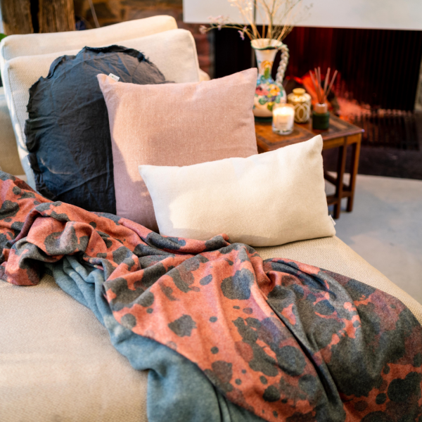 Kayori Kayori Plaid Adame Bamboo 150/220 - Terra