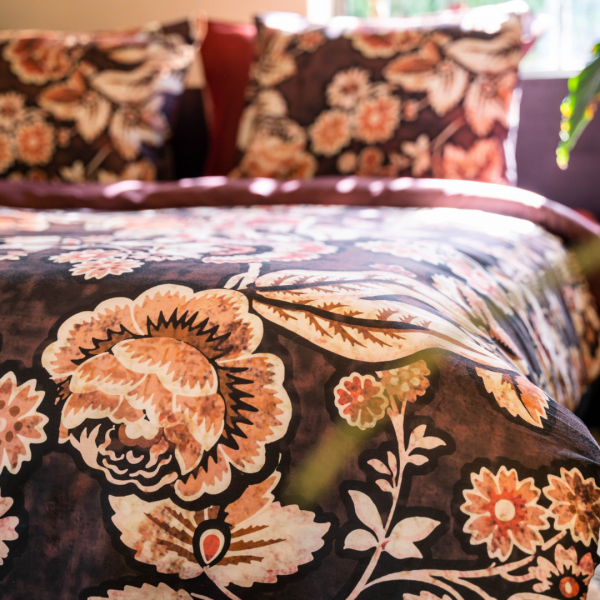 Kayori Kayori Reza Dekbedovertrek - Satijn - Rood