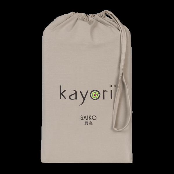 kayori Kayori Saiko Splittopper hoeslaken - Taupe